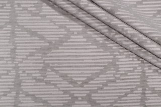Novogratz Mirage Woven Chenille Upholstery Fabric in Fog