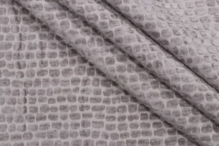 P Kaufmann Hera Performance Woven Chenille Upholstery Fabric in Smoke 