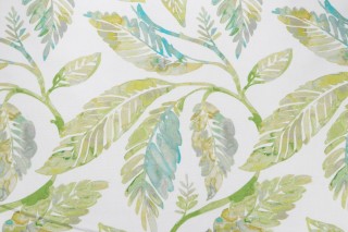 PK Lifestyles Creative Flow Printed Cotton Drapery Fabric in Palm 