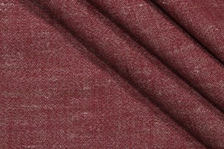 P Kaufmann Alessandro Woven Decorator Fabric in Garnet 