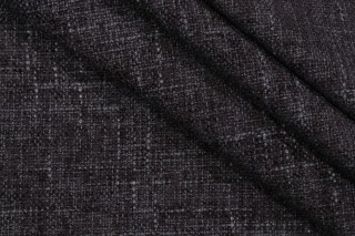 PK Lifestyles Mixology Woven Chenille Upholstery Fabric in Charcoal 
