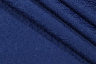 PK Lifestyles Herringbone Woven Polypropylene Outdoor Fabric in Blue 