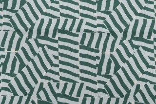 Bryant Fabrics Ziomara Printed Polyester Outdoor Fabric in Green 