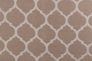 Bryant Fabrics Ogee Woven Outdoor Fabric in Toffee 
