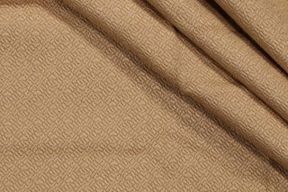 27.5''x25'' Lelievre Paris Grana Woven Decorator Fabric in Paille for Scalamandre