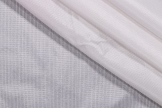32.5''x41.5'' Lelievre Paris Alpha Semi-Sheer Drapery Fabric in Neige for Scalamandre