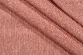 Lyra Woven Outdoor Fabric in Peach