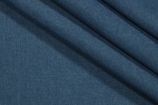 Solartex Woven Outdoor Fabric in Medium Blue
