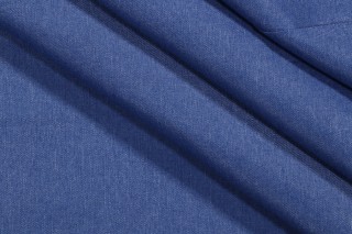 Solartex Canvas Woven Outdoor Fabric in Cobalt