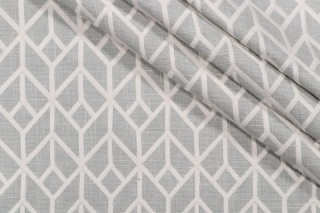 PK Lifestyles Key Element Embroidered Decorator Fabric in Mist