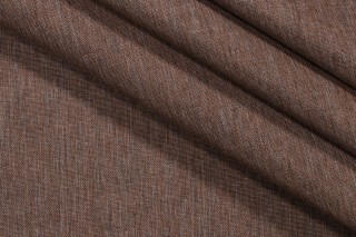 Solid Woven Outdoor Fabric in Bark