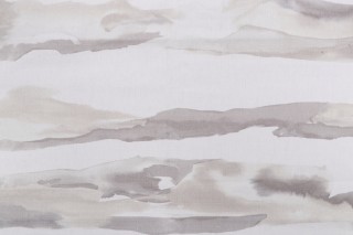 Fabricut Poppy Weave Printed Cotton Drapery Fabric in Parchment