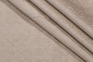 Aran Woven Chenille Upholstery Fabric in Sisal