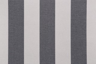 Axroma Cabana Stripe Woven Outdoor Fabric in Black