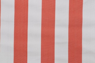 Solartex Cabana Woven Outdoor Fabric in Tangerine