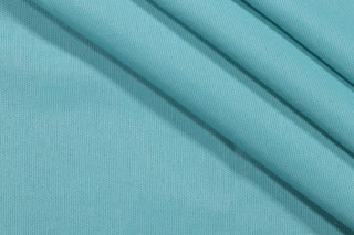 Solartex Solid Woven Outdoor Fabric in Aqua