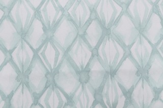 Richloom Diamond Shibori Printed Polyester Outdoor Fabric in Seabreeze