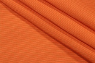 Sunbrella Canvas Woven Solution Dyed Acrylic Outdoor Fabric in Tangerine