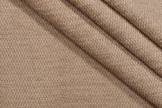 Regency Woven Chenille Upholstery Fabric in Buff