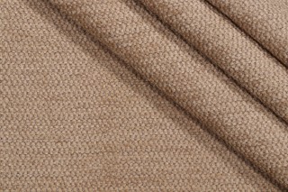 Regency Woven Chenille Upholstery Fabric in Buff