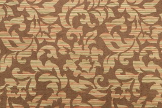 Robert Allen Towd Point Printed Polyester Drapery Fabric in Bosc