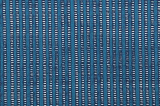 Stripe Printed Polyester Outdoor Fabric in Marine