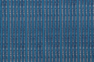 Stripe Printed Polyester Outdoor Fabric in Marine