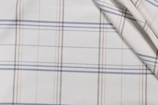 Clinton Woven Decorator Fabric in Bluestone