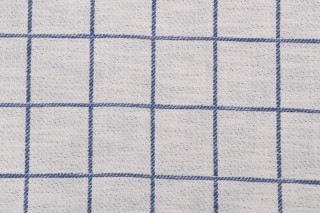 Valdese Weavers Trails Woven Upholstery Fabric in Cobalt
