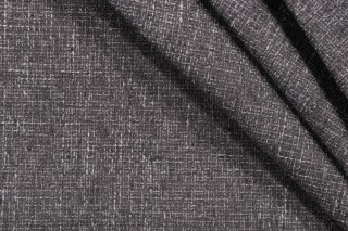 Phoenix Solid Woven Upholstery Fabric in Greystone