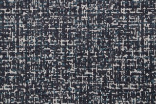 Pixelate Woven Chenille Upholstery Fabric in Slate