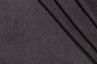 Dunlap Velvet Upholstery Fabric in Charcoal