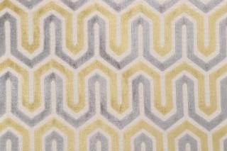 Baxter Velvet Upholstery Fabric in Green Tea