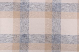 Golding Shelburne Plaid Woven Upholstery Fabric in Lake 