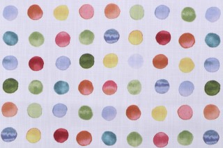 Mill Creek New Hue-Westview Printed Cotton Drapery Fabric in Carnival 