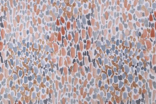 Magnolia Home Lido Printed Cotton Drapery Fabric in Sunset 