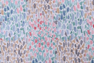 Magnolia Home Lido Printed Cotton Drapery Fabric in Cabana 