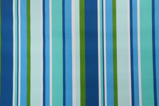 Bryant Fabrics Piper Stripe Printed Polyester Outdoor Fabric in Malibu 