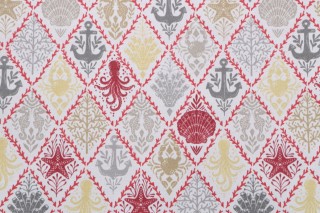 Bryant Fabrics Cloister Printed Polyester Outdoor Fabric in Calypso 