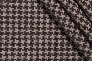 Starstruck Woven Chenille Upholstery Fabric in Charcoal 