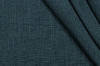 Solartex Slubbed Woven Outdoor Fabric in Peacock