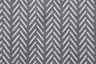 Richloom Afton Printed Polyester Outdoor Fabric in Stone