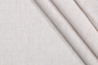 1 Yard Crypton Nomad High Performance Woven Chenille Upholstery Fabric in Snow