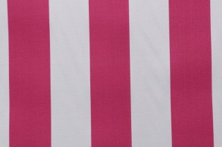 Premier Prints Vertical Printed Polyester Outdoor Fabric in Jazz Pink 
