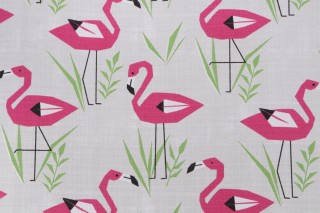 Premier Prints Ringo-Luxe Printed Polyester Outdoor Fabric in Jazz Pink 