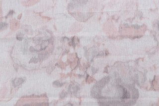 Kate Spade Adelaide Printed Linen Drapery Fabric in Blush