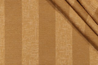 Robert Allen Woven Chenille Upholstery Fabric in Gold