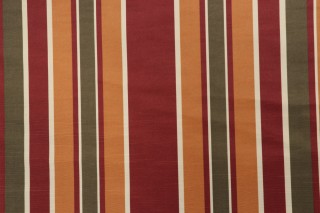 Robert Allen Zelid Printed Polyester Drapery Fabric in 1243-Tomato