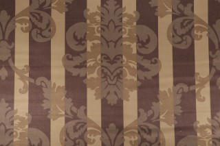 Robert Allen Cellini Printed Polyester Drapery Fabric in 709-Cafe
