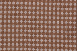 Solartex Taupe Dot Woven Polyester Outdoor Fabric